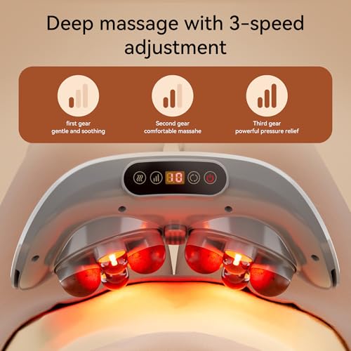 SORELAX Electric Double Disc Abdominal Cellulite Massager with Heat for Flatulence and Period Cramps, Belly and Stomach Massager for Digestion and Constipation - Image 5