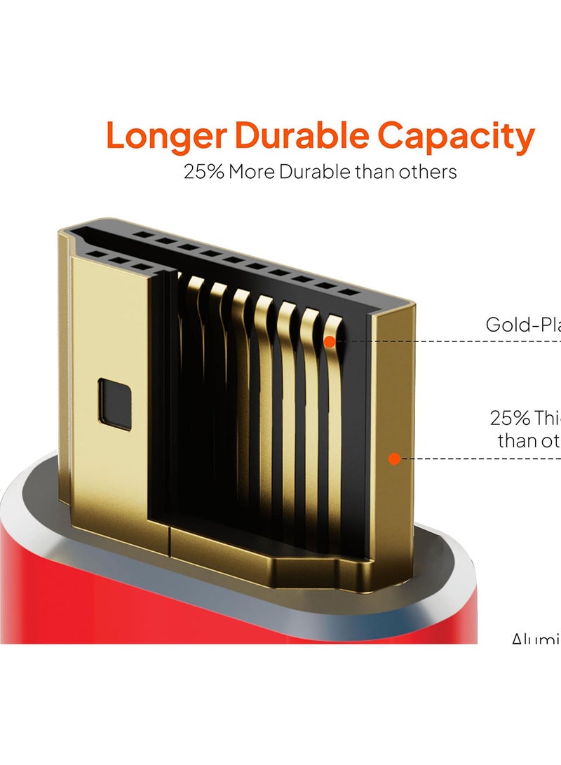 MOWSIL Mowsil 4k@30Hz 1.4 HDMI Cable 1 Meter, Transfer Rate Up to 10.8 Gbps, Support 4K@30Hz/ 2K 1080P Up to 60Hz /3D, Compatible Devices Desktop PC,Laptop,TV Box,DVD Player,Monitor,HD TV,Monitor - Image 4