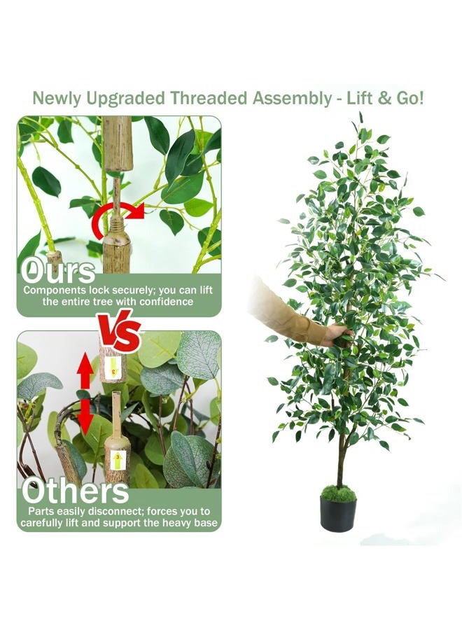 Caxchiling Artificial Ficus Tree 6ft - Image 3