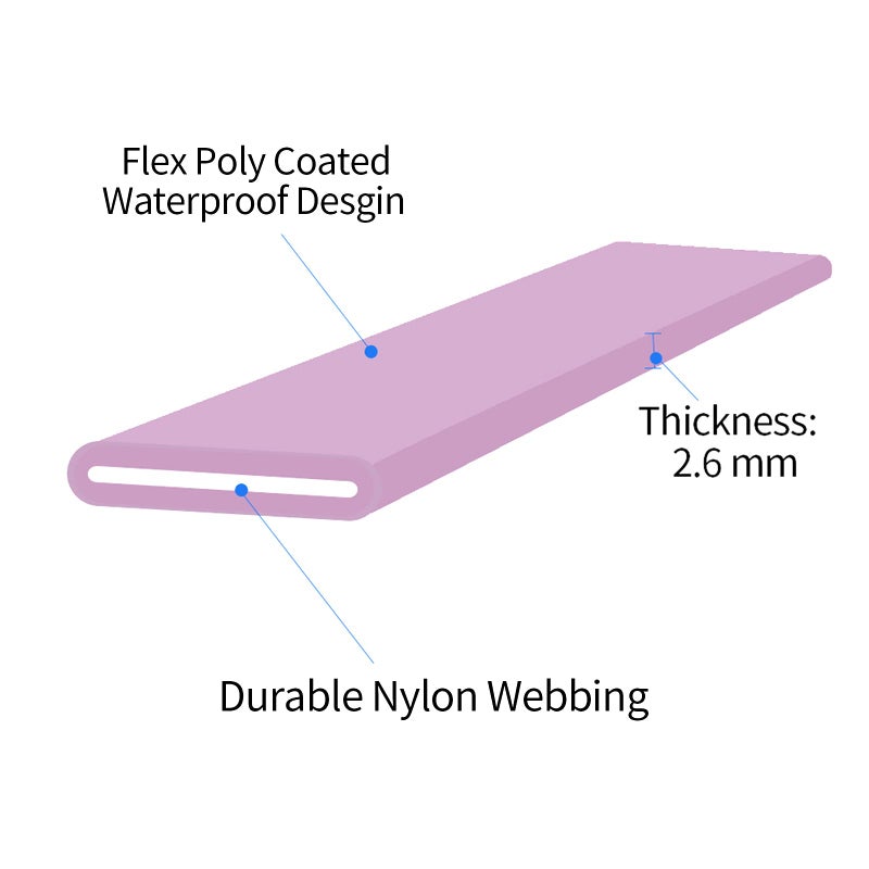 NIMBLE Long Dog Leash Waterproof Recall Training Lead Outdoor Long Line Great for Training, Beach, Play, Camping, or Backyard - Image 2