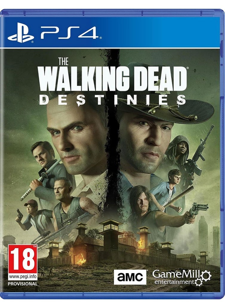 جيم ميل The Walking Dead: Destinies (PS4) – مغامرة أكشن زومبي / قصة بقرارات وبقاء - playstation_4_ps4 - Image 1