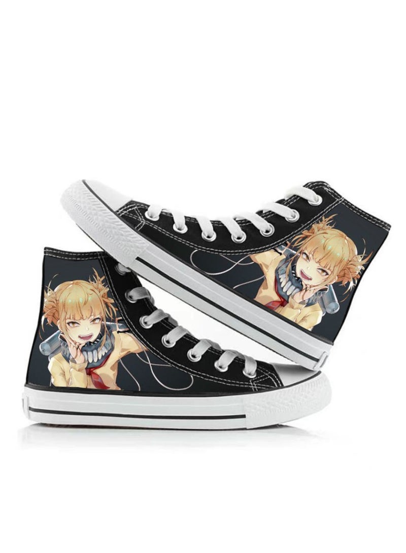 Unisex Top Canvas Shoes – Stylish Couple Sneakers for Casual & Cosplay - Image 1