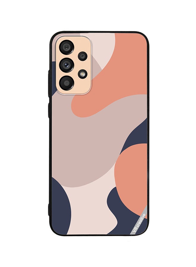 VR CREATIVE Protective Case Cover For Samsung Galaxy A72 Layered In Design Multicolour - Image 1