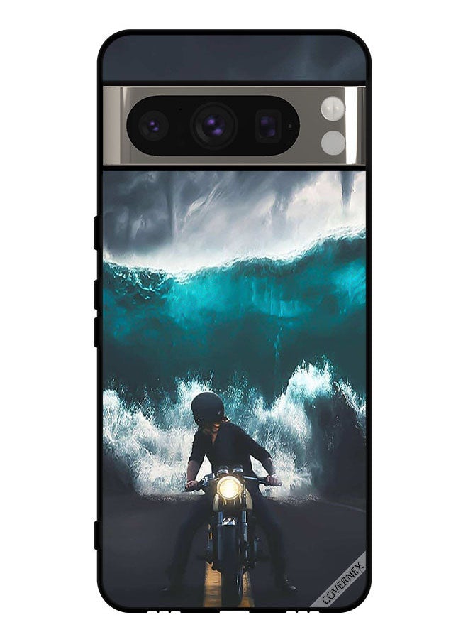 Covernex Protective Case Cover For Google Pixel 8 Pro Water Wave Art  - Image 1