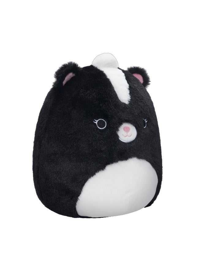 Squishmallows Squishmallows Selma Black & White Skunk Plush Toy (30 cm) - Image 1