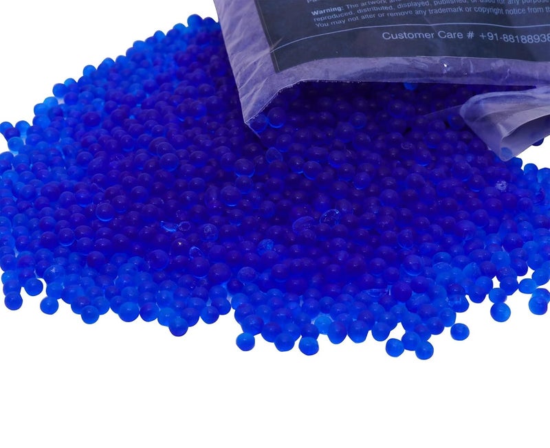 Elysian Premium Beads Blue Silica Gel Color Changing Desiccant For Moisture Absorber To Protect Cameras Lenses Mobile Phones Electronics Pack of 1 Kg - Image 1