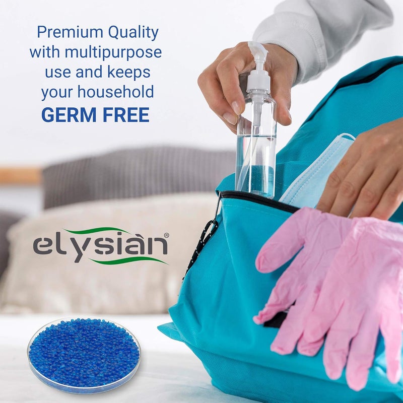 Elysian Premium Beads Blue Silica Gel Color Changing Desiccant For Moisture Absorber To Protect Cameras Lenses Mobile Phones Electronics Pack of 1 Kg - Image 4