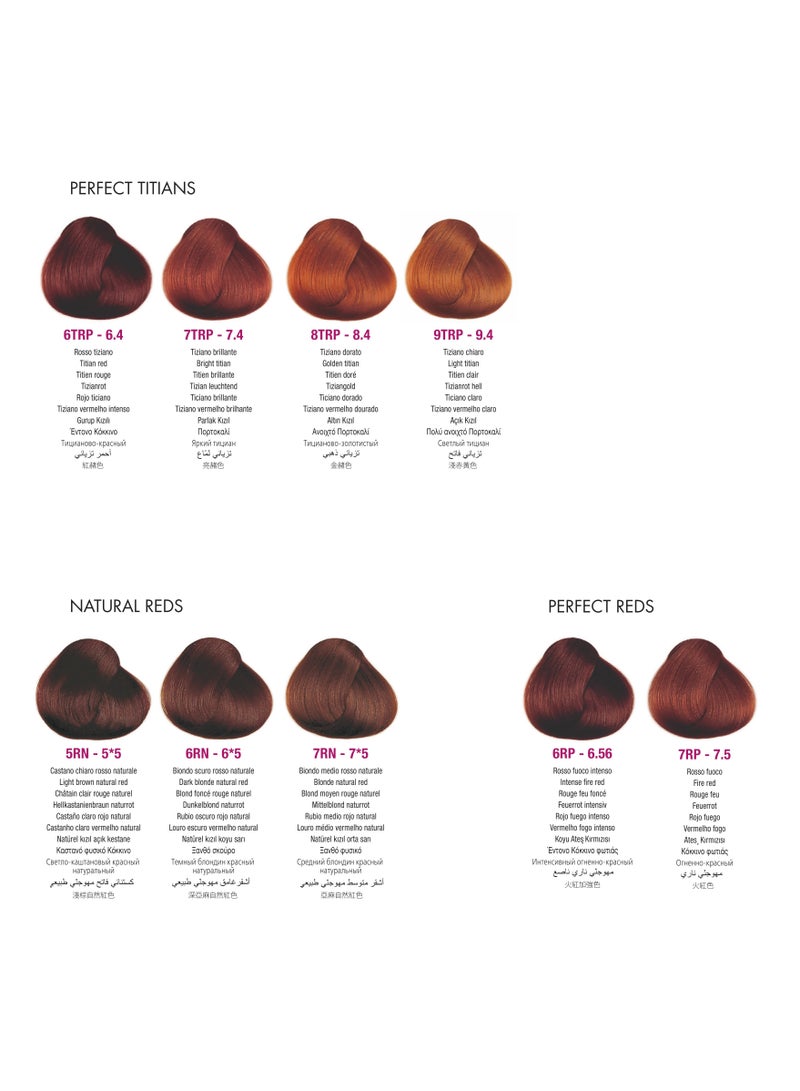 framesi FRAMCOLOR 2001 - Permanent Hair Colouring Cream 60 ML | 5/RN Light Brown Natural Red - Image 3