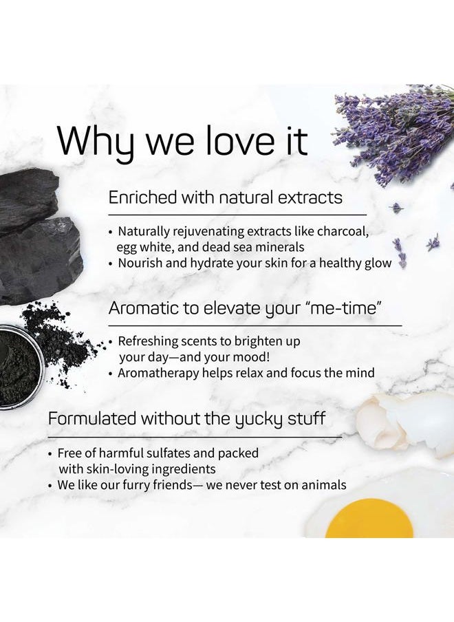 SpaLife - Rock the Detox Rejuvenating Volcanic Ash Facial Mask 10 count - Image 1