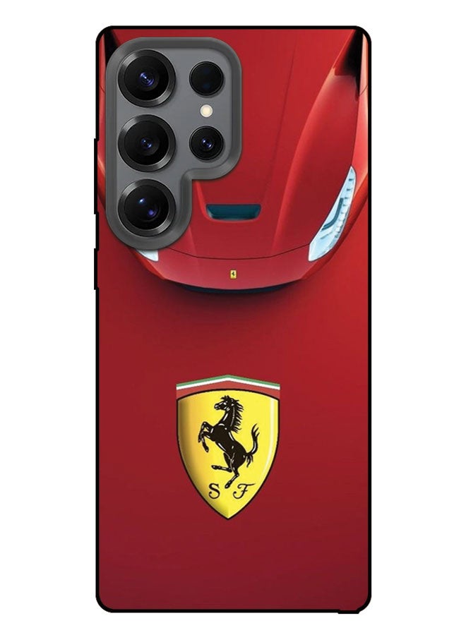 الصيد العين غطاء حماية مطبوع لهاتف سامسونج جالاكسي S25 ألترا - عداد سرعة فيراري - Image 1