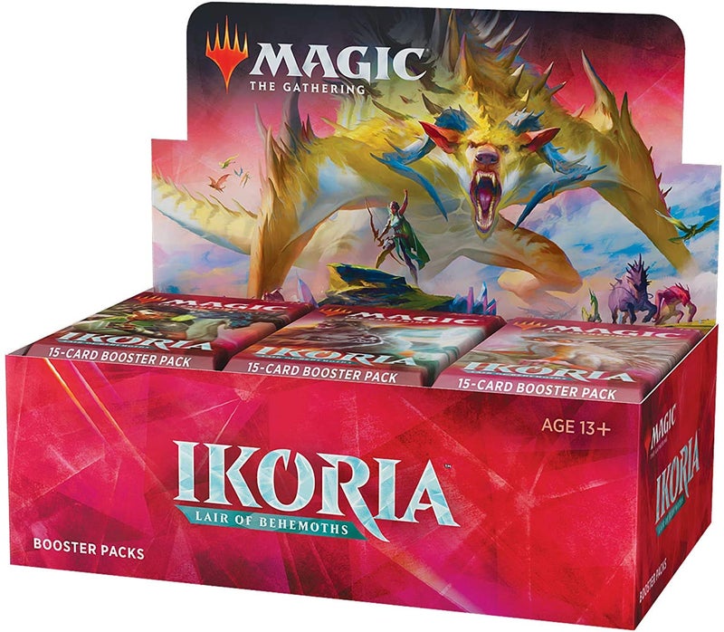 Magic the Gathering Magic: The Gathering Ikoria: Lair of Behemoths Draft Booster Box | 36 Draft Booster Packs (540 Cards + Box Topper) | Factory Sealed - Image 1