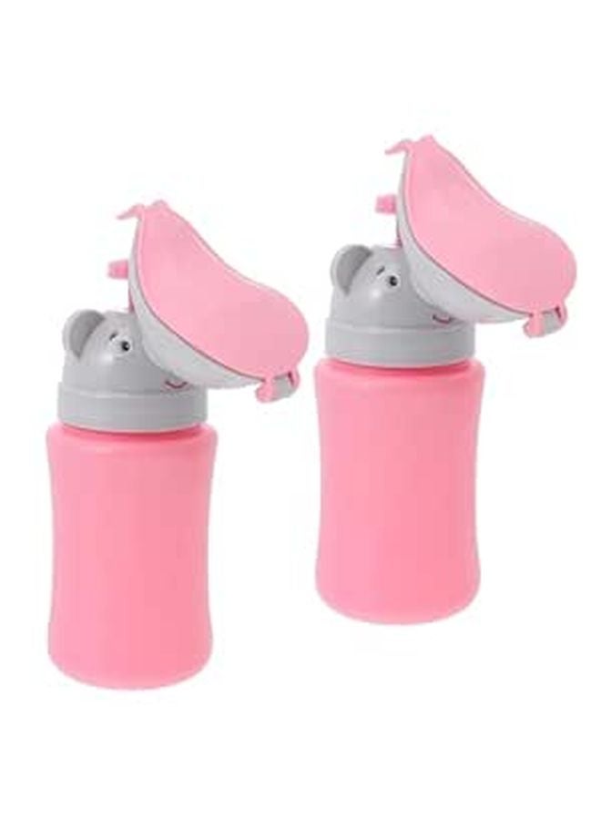 2 Pack Portable Travel Urinal Leak Proof Design for Boys Camping Road Trip Car Emergency - Image 1