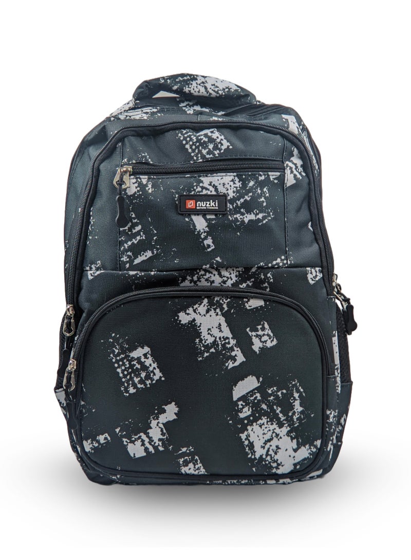 Nuzki Kids School Bag 3 Pcs/Set - Ultimate Student Backpack, Schoolbag, Pencil Case, and Lunch Bag Combo for Trendy Students. 15.5 Inch - Image 2