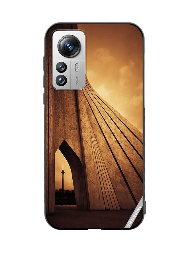VR CREATIVE Protective Case Cover For Xiaomi 12 Pro Tehran Iran Design Multicolour - Image 1