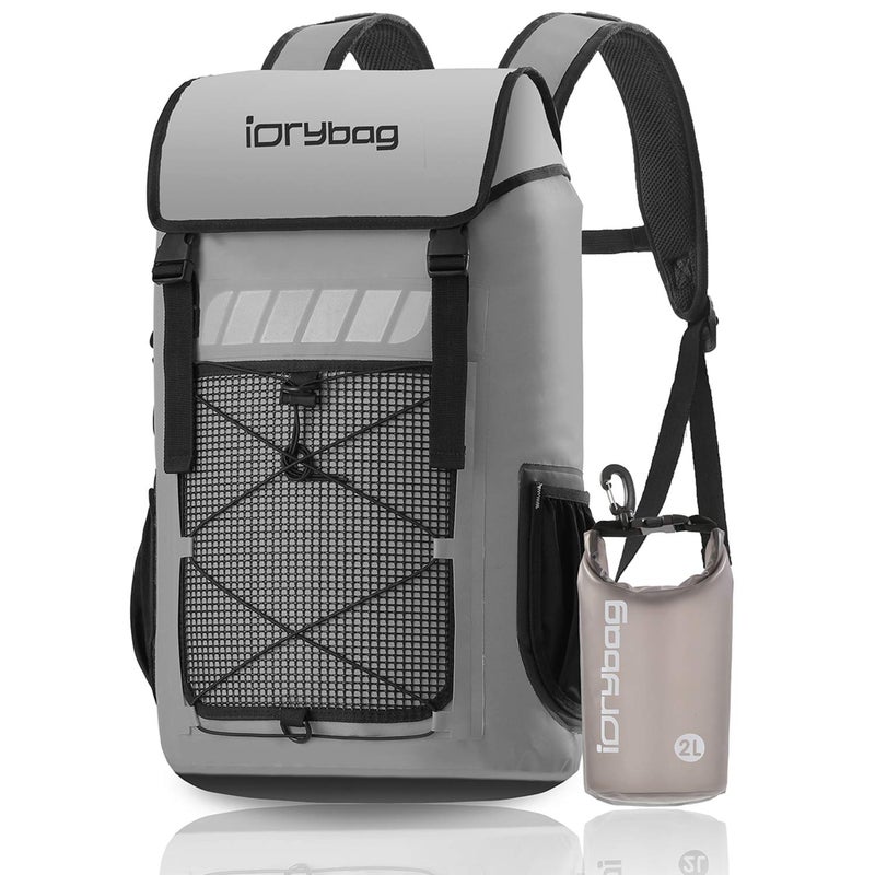 IDRYBAG Waterproof Backpack for Men 25L/45L, Dry Bags Kayak, Dry Backpack Camping Hiking - Image 1
