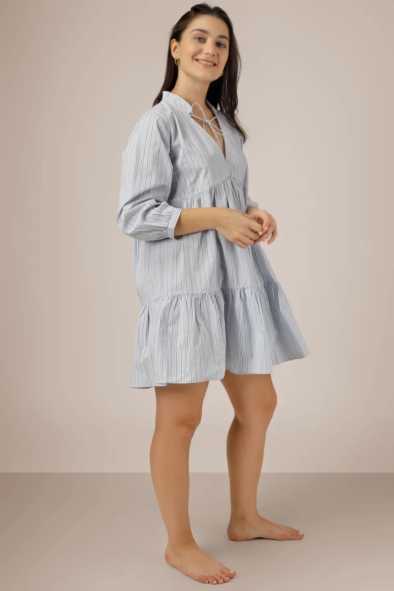 After Dark Zarah, Blue Dress