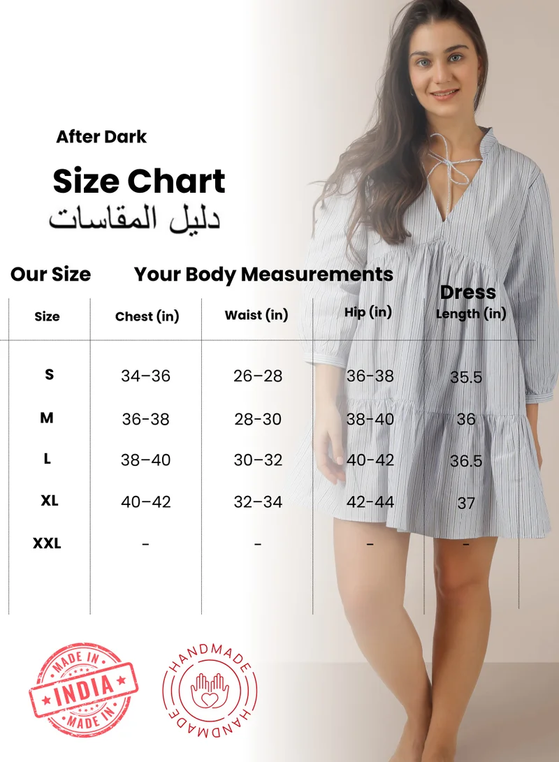 After Dark Zarah, Blue Dress