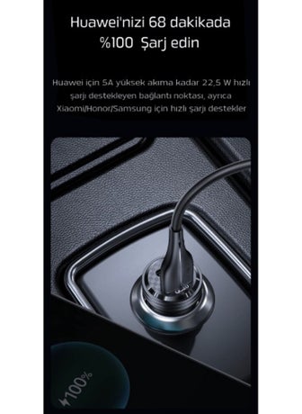 Livx Transparent 45W Pd/qc Type C and USB Output Ultra Fast Mini Car Charger L35  - Image 2