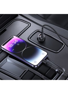 Livx Transparent 45W Pd/qc Type C and USB Output Ultra Fast Mini Car Charger L35  - Image 3