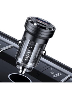 Livx Transparent 45W Pd/qc Type C and USB Output Ultra Fast Mini Car Charger L35  - Image 4