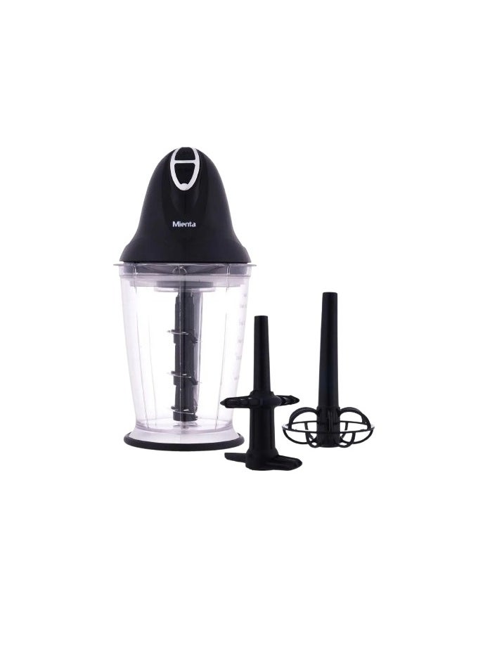 Mienta - Chopper Mienta, 1.5 Liter, 450 Watt, CH23838A - Black - Image 1