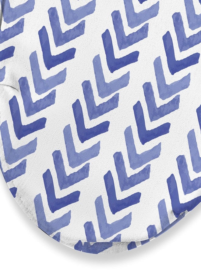 سوادل مي قماط SwaddleMe Luxe Easy Change – مقاس صغير/متوسط، من 0 إلى 3 أشهر، عبوة من قطعتين (لون نيلي مائي) - Image 2