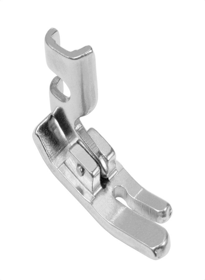 FIKLOTA 10mm (0.4" Wide) Low Shank Straight Stitch Presser Foot for Singer, Brother, Janome, Juki, Babylock, Elna, Kenmore, White, N, Simplicity, and More Sewing Machines - Image 1