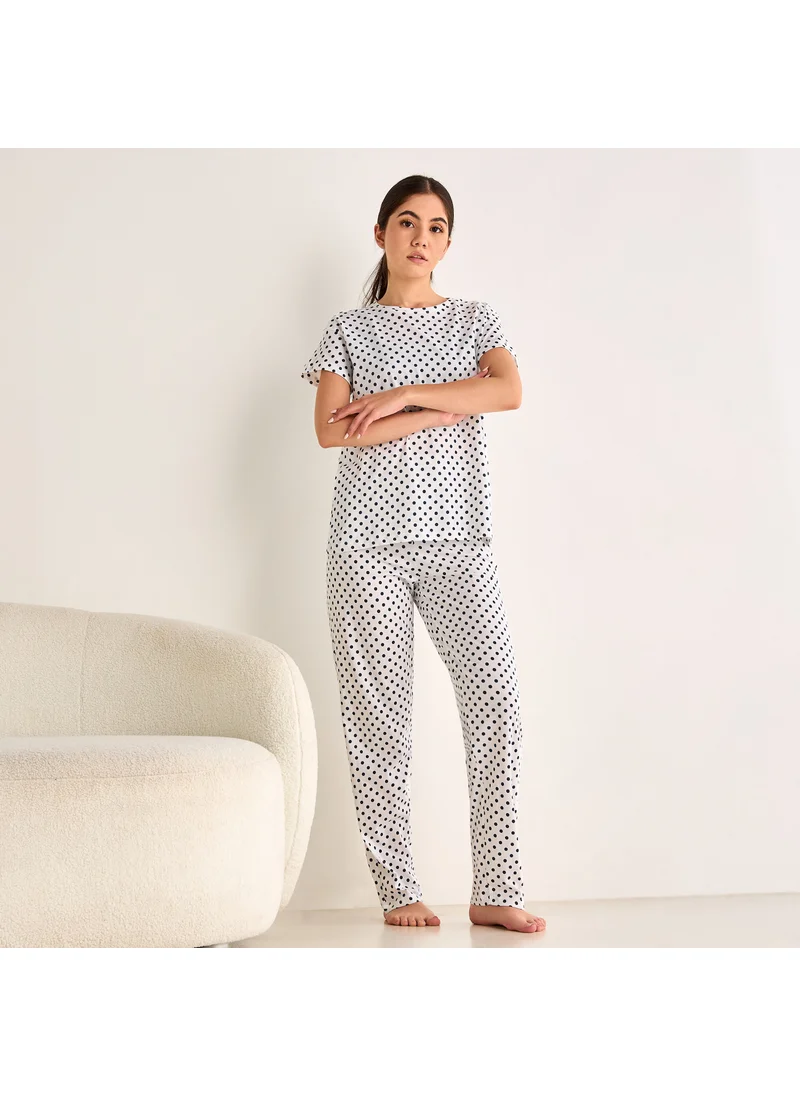 سبلاش فيڤ Printed Pyjama Set
