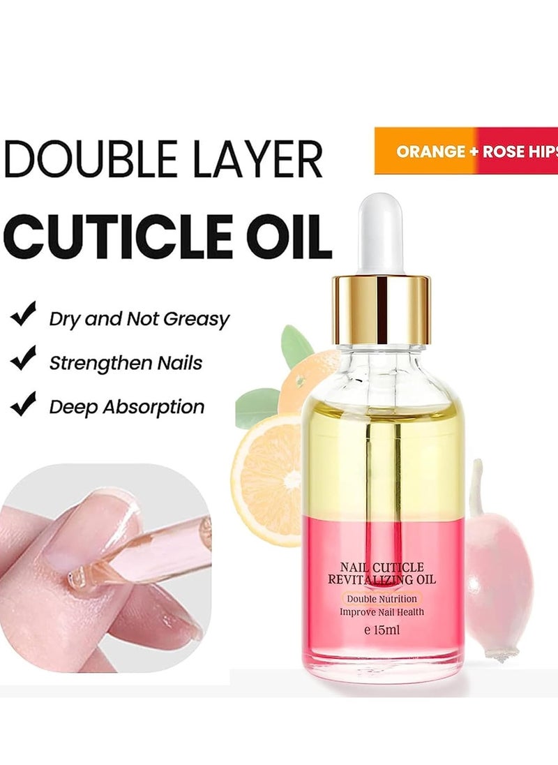 WiRinef Cuticle Oil for Nails, Nail Moisturizer Oil, Nourishing and Strengthening Nails, Cuticle Care Oil, Cuticle Oil for Nail Growth, Cuticle Softener for Nails (15ml)  - Image 2