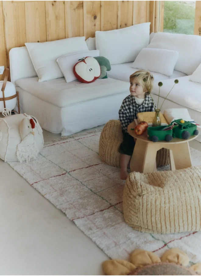 لورينا كانالز Washable Rug Color Lines