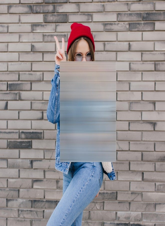 OWLHAUS Invisibility Shield - 17"x13", Sturdy Shield with Lenticular Sheet & Transparent Acrylic Handle bar for Prank, Science, Magic, Illusion, Hiding, Cover for Hunting, Games, Real Invisible Effect - Image 1