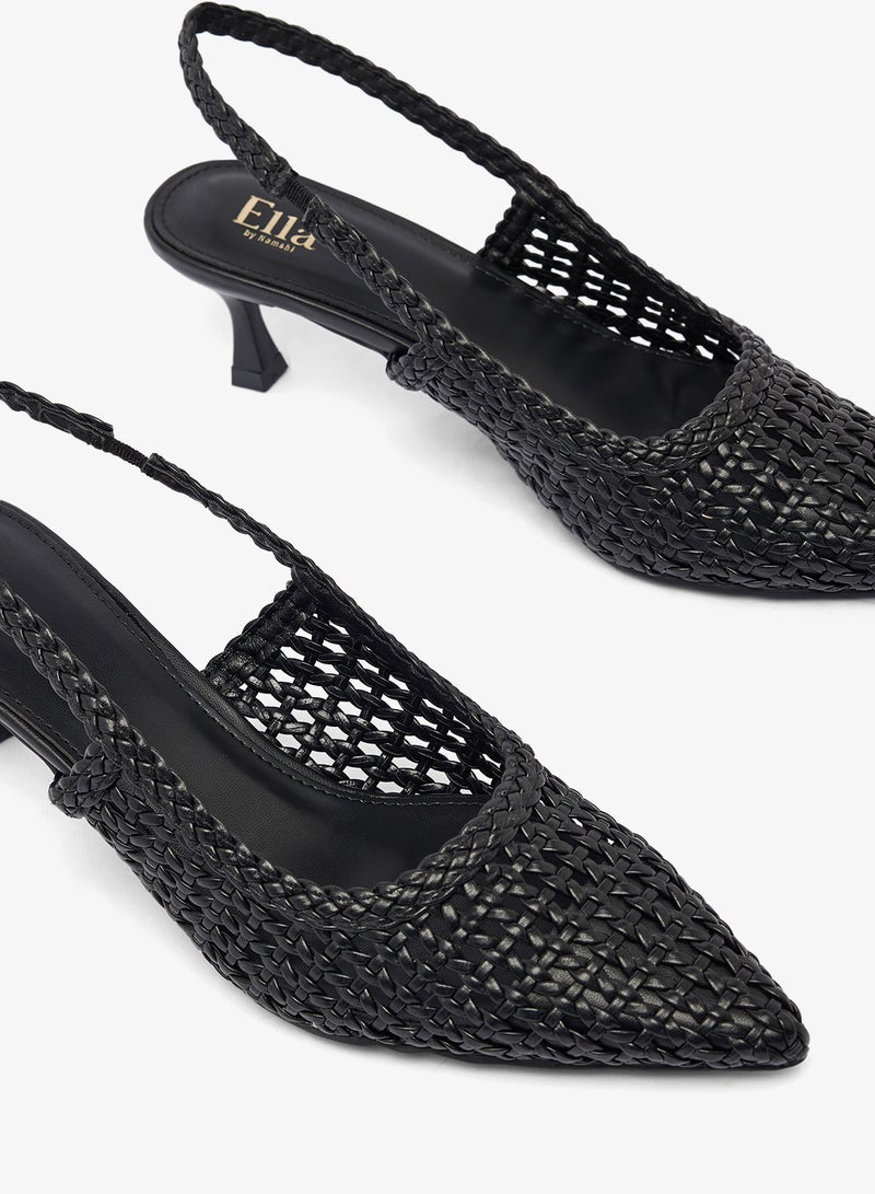 ايلا مضخات كلاسيكية بحزام خلفي - Image 4