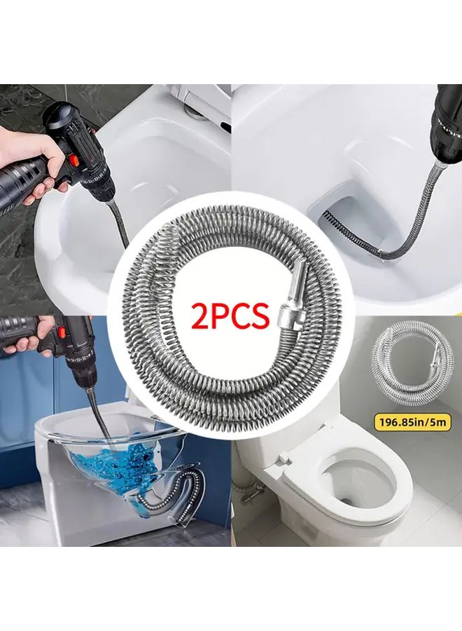 5M 196 85Inch Drain Cleaner Sewer Floor Cleaner With Integrated Head - Image 5