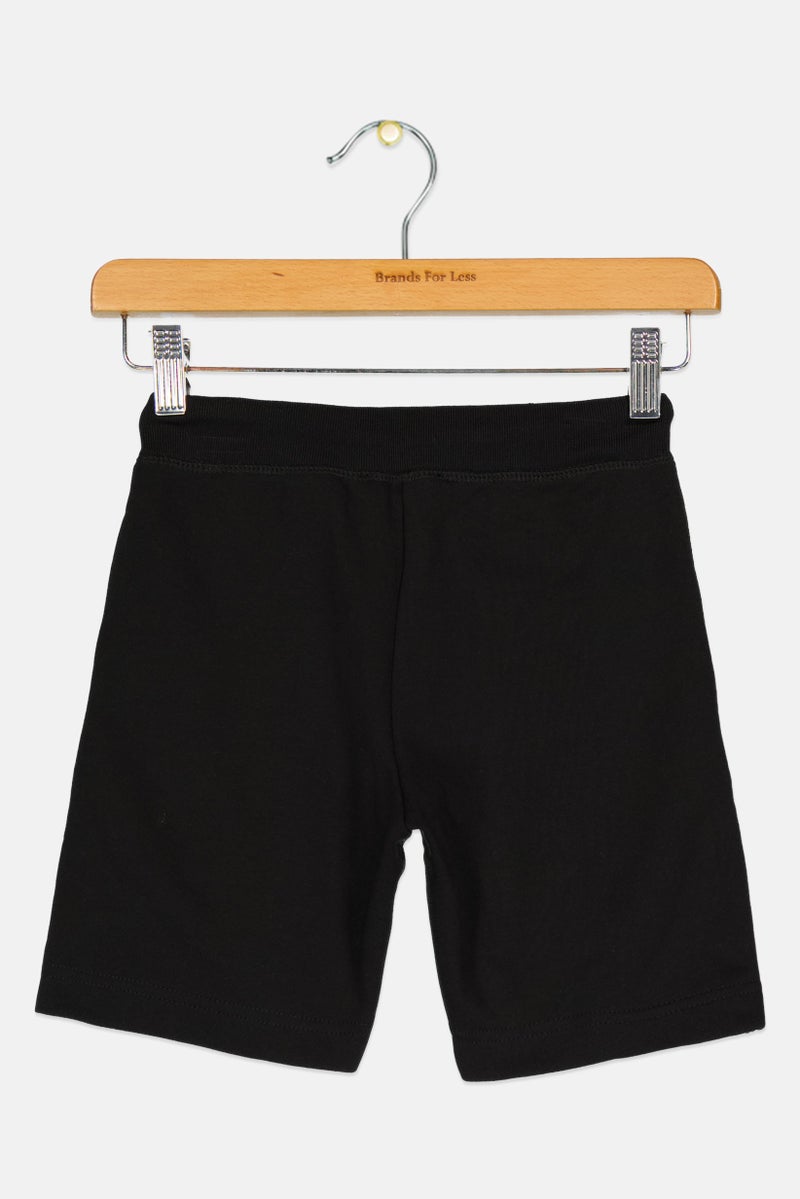 DSQUARED2 Kids Boy Brand Logo Basic Shorts, Black - Image 2