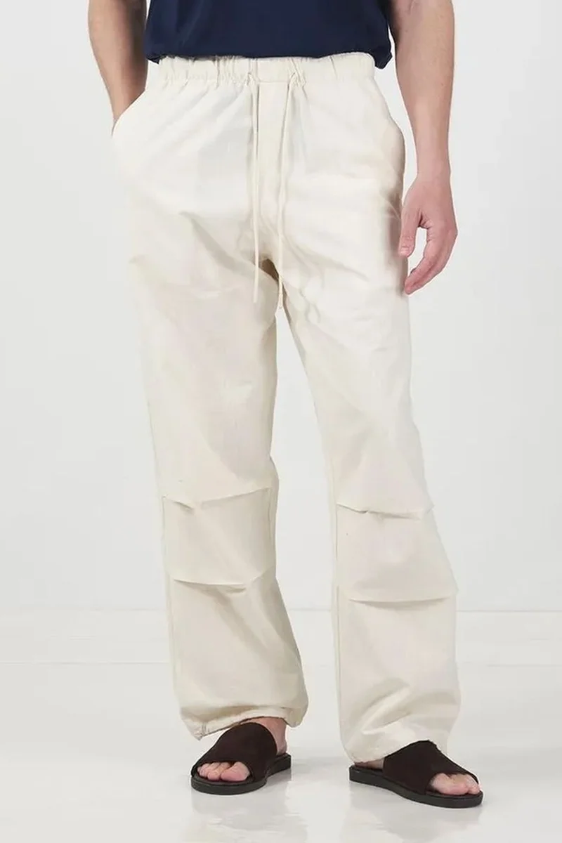 GIESTO Men's Tencel Straight-Leg Joggers