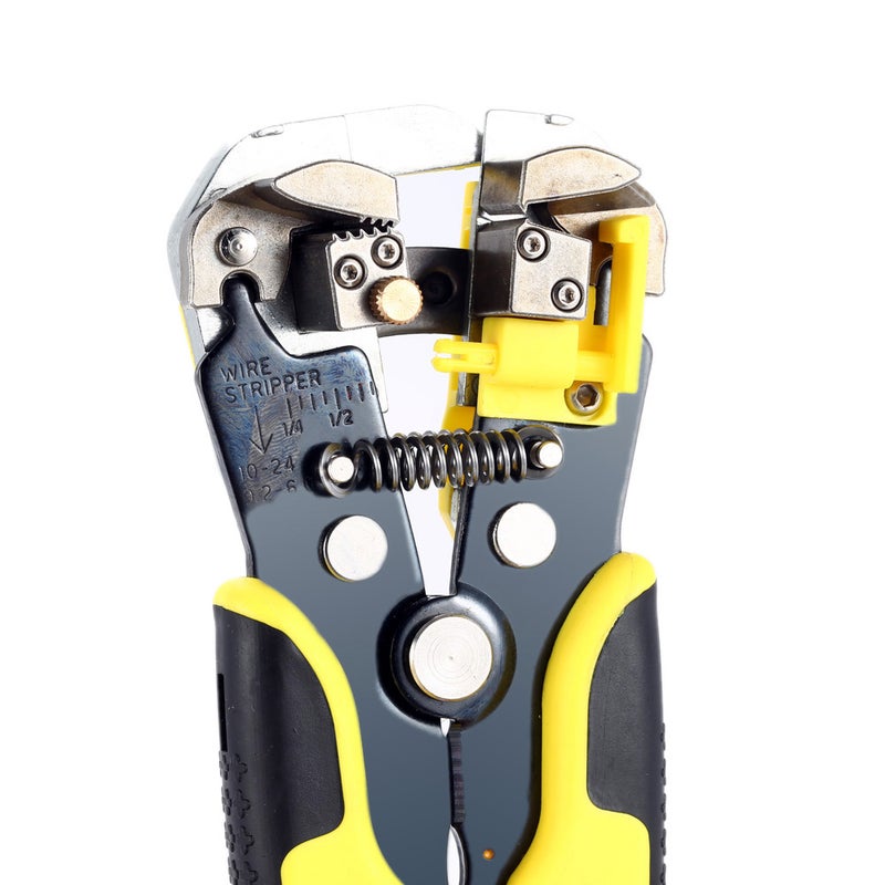 Multifunctional Automatic Adjustable Cable Wire Stripper Cutter Crimping Tool Peeling Pliers - Image 4