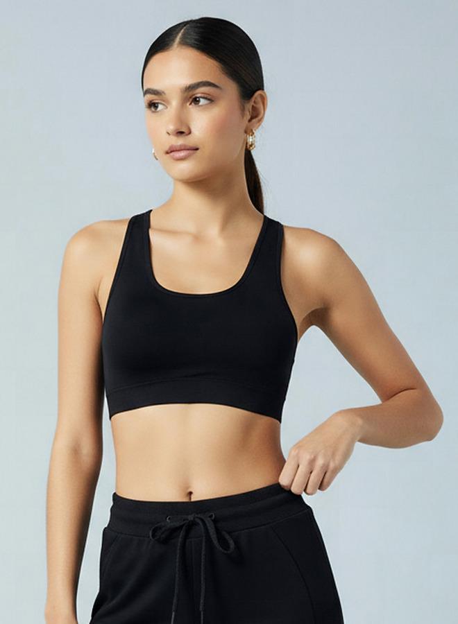 Active Women Racerback Sports Bra - Image 1