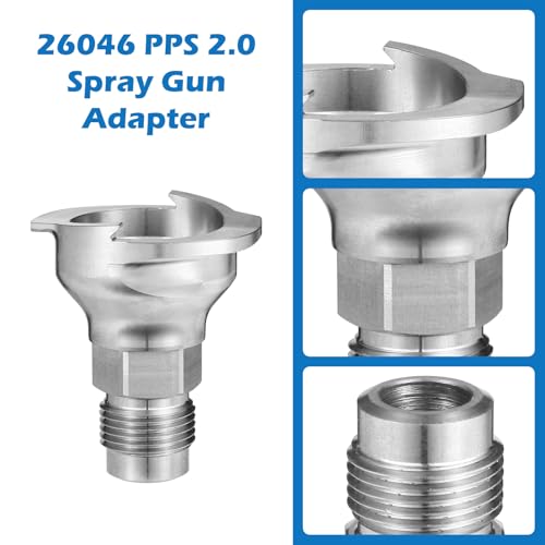 FIX ZHANG 26046 PPS 20 Spray Gun Adapter S15 38 Inch Male 19 Thread BSP for 3M - Image 3