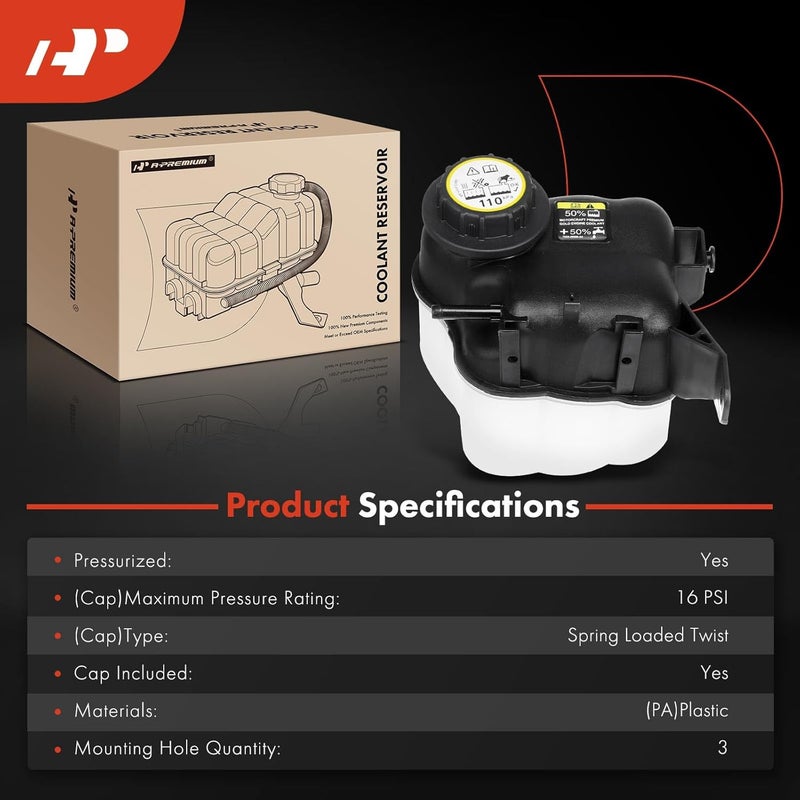 Coolant Reservoir for Ford and Lincoln Models - Image 2