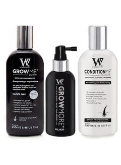 Watermans Watermans Shampoo, Conditioner and Hair Elixir for Men and Women, Set Pack  - Image 1