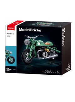Sluban Sluban - Model Bricks 1/12 Motorcycle R75 215 Pieces - M38-B1133  - Image 1