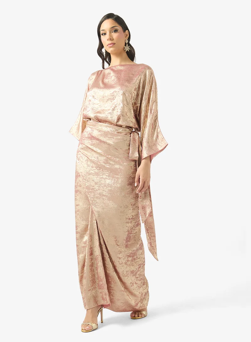جولدن ابل Off shoulder dress