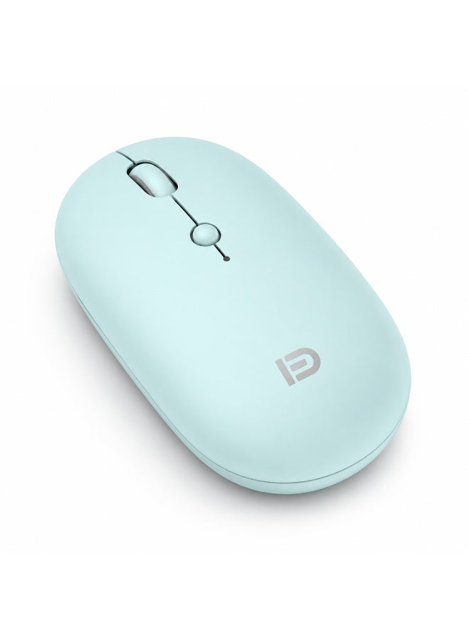 FD E100 Wireless Rechargeable Mouse – 1600 DPI Optical Sensor – 500Hz Polling Rate – Silent Click Wireless Mouse for Laptop, PC & Office Use - Image 5