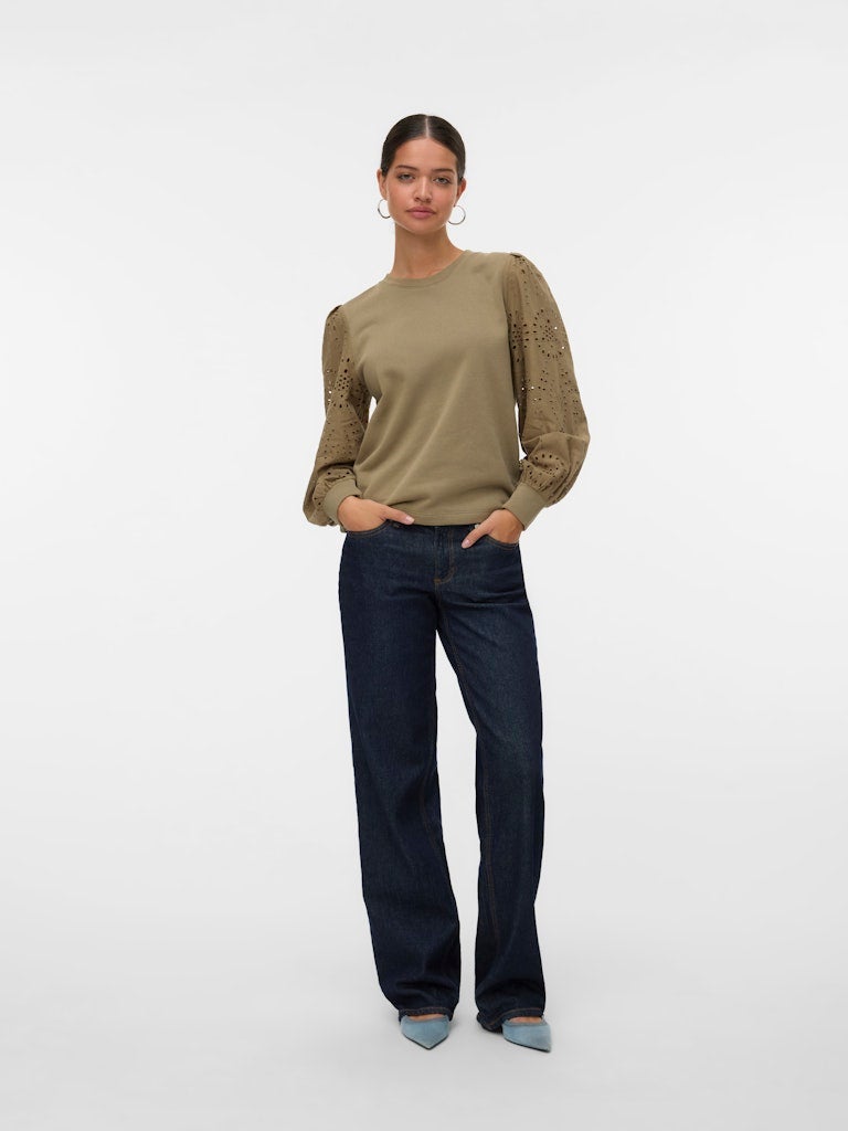 VERO MODA VMDAMINE LS SWEAT BOX JRS - Image 2