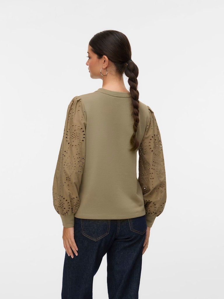 VERO MODA VMDAMINE LS SWEAT BOX JRS - Image 4