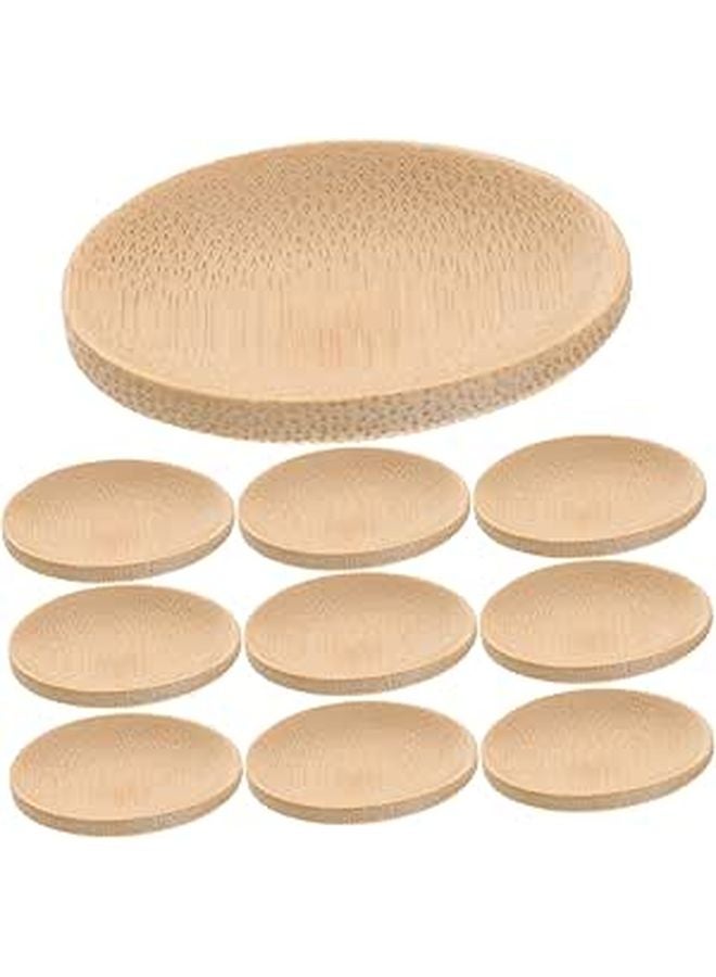 10Pcs Round Sauce Dishes Corrosion Resistant Mini Condiment Bowls For Soy Sauce Oil Vinegar Spices - Image 1