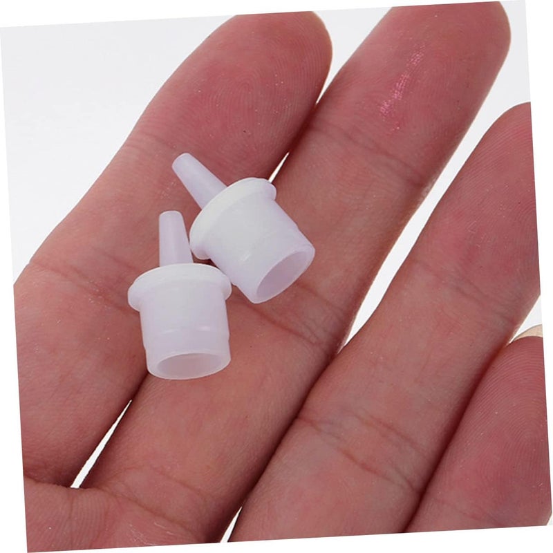 50pcs Nozzle Caps for Eyelash Glue Bottles Replacement Tips for Lash Adhesive Beauty Salon Accessory - Image 2