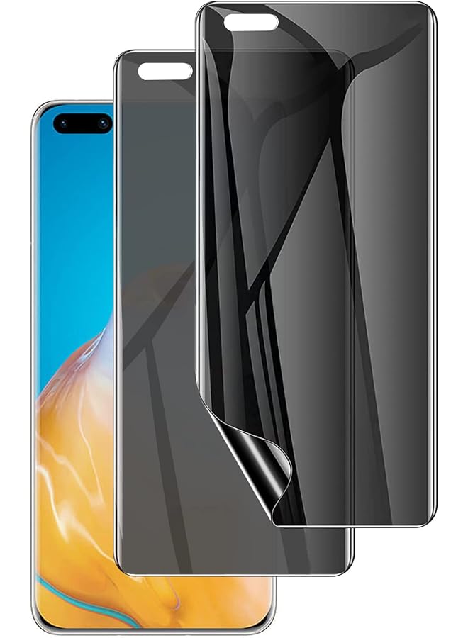 إيروريكس متوافق مع هواوي P40 Pro 5G واقي شاشة للخصوصية مضاد للتجسس، غشاء بديل للشاشة الناعمة لهاتف P40 Pro مقاس 6.58 بوصة وليس زجاجيًا - Image 1