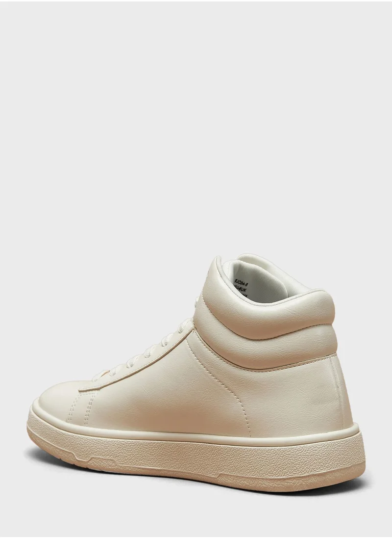 شو اكسبرس Lace Up High Top Sneakers