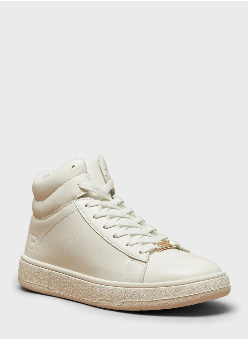شو اكسبرس Lace Up High Top Sneakers